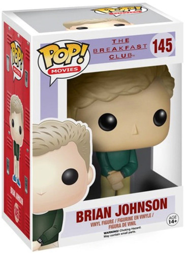 Funko Pop Brian Johnson (Caixa Danificada)-The Breakfast Club-145