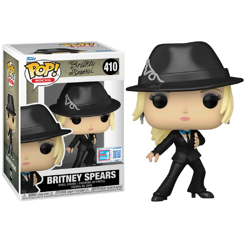 Funko Pop Britney Spears 2024 Fall Convention Rocks #410 - Produto Original