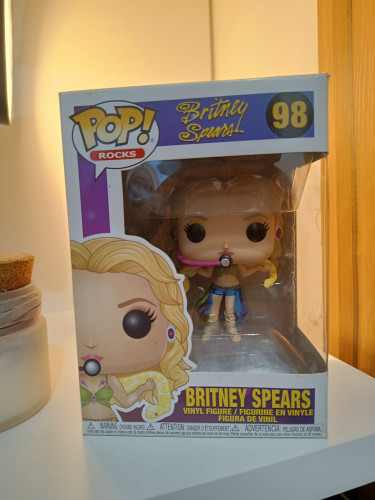 Funko Pop Britney Spears 98 Vault Raro Britney Spears #98 - Produto Original
