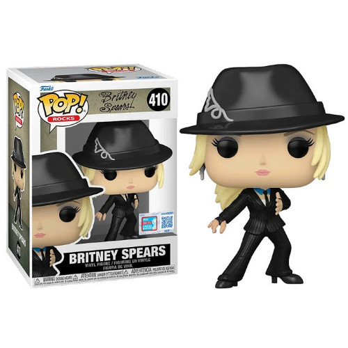 Funko Pop Britney Spears Me Against The Music NYCC Exclusive Rocks #410 - Produto Original