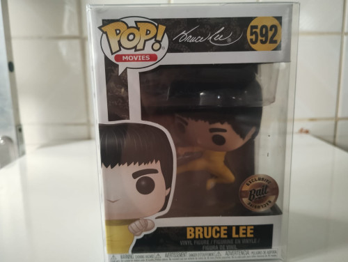 Funko Pop Bruce Lee #592 Exclusive Bait Bruce Lee #1 - Produto Original
