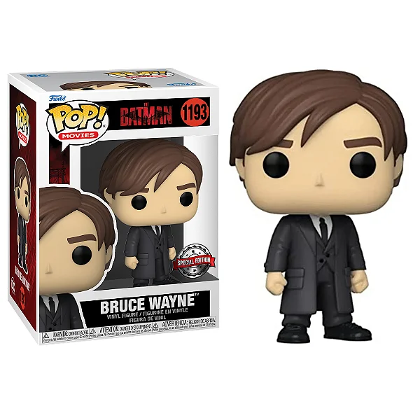 Funko Pop Bruce Wayne Target-The Batman-1193