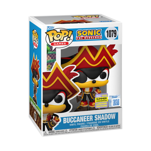Funko Pop Buccaneer Shadow Sdcc25-Sonic-1079