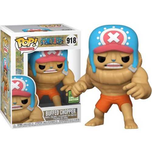 Funko Pop Buffed Chopper 2021 Spring Convention One Piece #918 - Produto Original