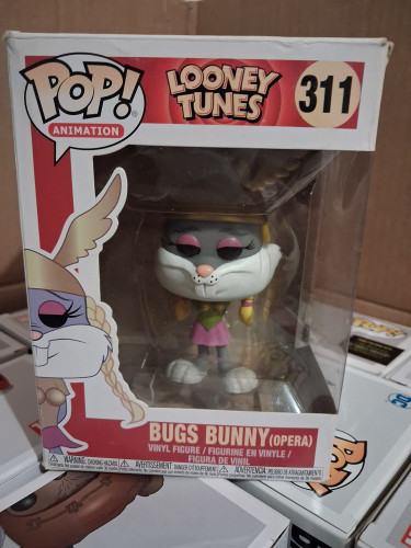 Funko Pop Bugs Bunny Opera - Pernalonga - Vaulted - Usado - Com Detalhes Na Caixa - Animation Looney Tunes - #311
