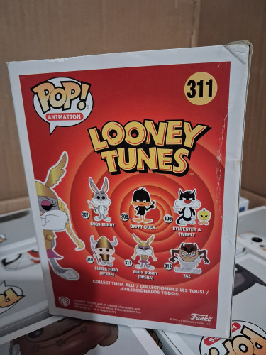 Funko Pop Bugs Bunny Opera - Pernalonga - Vaulted - Usado - Com Detalhes Na Caixa - Animation Looney Tunes - #311