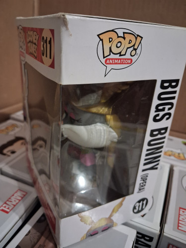Funko Pop Bugs Bunny Opera - Pernalonga - Vaulted - Usado - Com Detalhes Na Caixa - Animation Looney Tunes - #311
