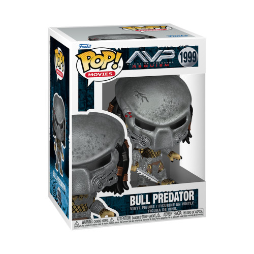 Funko Pop Bull Predator Alien Vs Predator Requiem #1999 - Produto Original