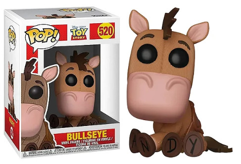 Funko Pop Bullseye (detalhes na caixa) Toy Story #520 - Produto Original