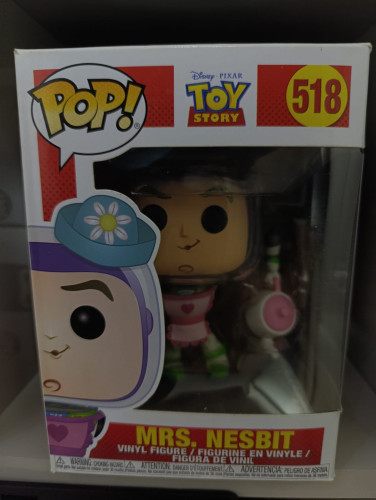 Funko Pop Buzz Lightyear Mrs. Nesbit Toy Story - Toy Story - #518