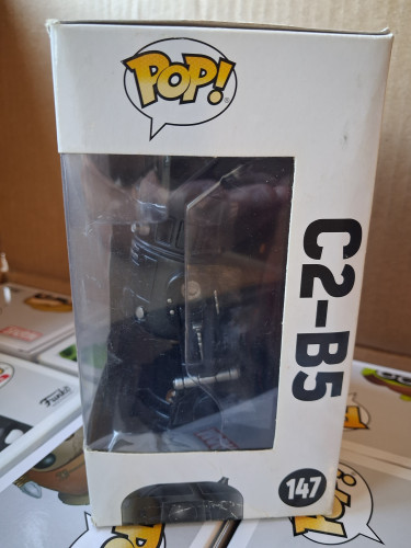 Funko Pop C2-b5 - Vaulted - Com Detalhes Na Caixa - Star Wars - Rogue One - #147