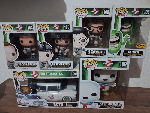 Funko Pop Caça Fantasmas Set Completo Movie Ghostbusters #108 - Produto Original