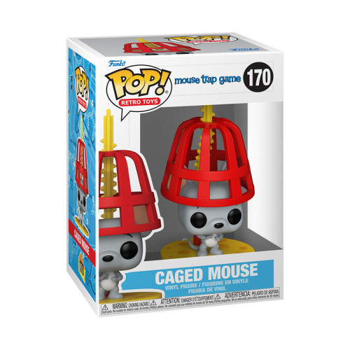 Funko Pop Caged Mouse Mouse Trap Game #170 - Produto Original
