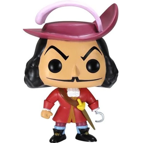 Funko Pop Capitão Gancho Clássico - Captain Hook DISNEY PETER PAN CAPITÃO GANCHO #26 - Produto Original
