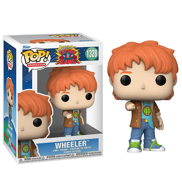Funko Pop Capitão Planeta Wheeler 1328 Colecionável Desenho Animado Boneco Captain Planet #1328 - Produto Original
