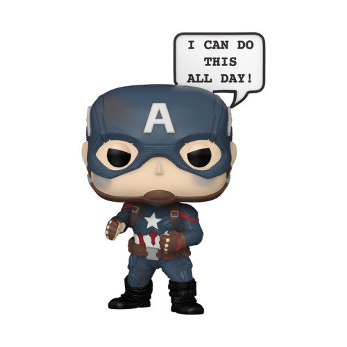 Funko Pop Captain America (i Can Do This All Day) Wondercon Exclusive - Marvel Avengers - #1480