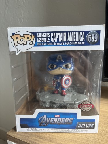 Funko Pop Captain America - Marvel Avengers - #589