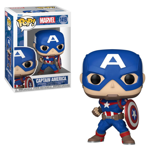 Funko Pop Captain America-Marvel Comics-1419