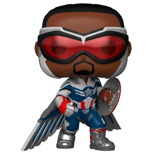 Funko Pop Captain America Marvel The Falcon And The Winter Soldier #819 - Produto Original