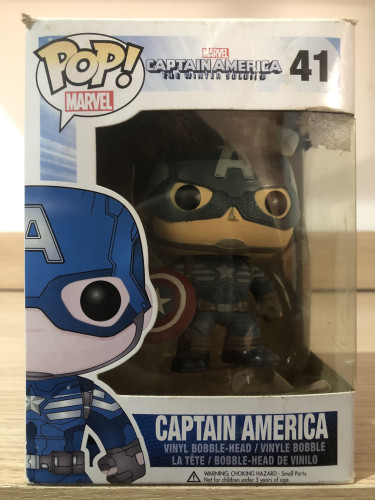 Funko Pop Captain America Disney Capitão América Marvel Captain America The Winter Soldier #41 - Produto Original