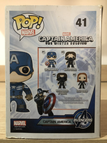  Marvel Captain America The Winter Soldier #41 - Produto Original