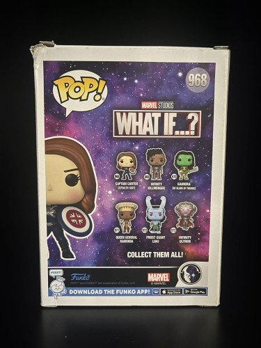 Funko Pop Captain Carter Stealth Suit - What If...? - Marvel - #968