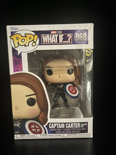 Funko Pop Captain Carter Stealth Suit - What If...?-Marvel-968