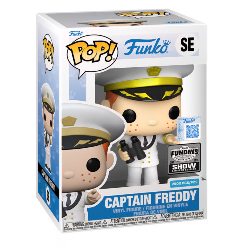 Funko Pop Captain Freddy 2025 Fundays Limited Edition (2500 PCs)-Funko-00