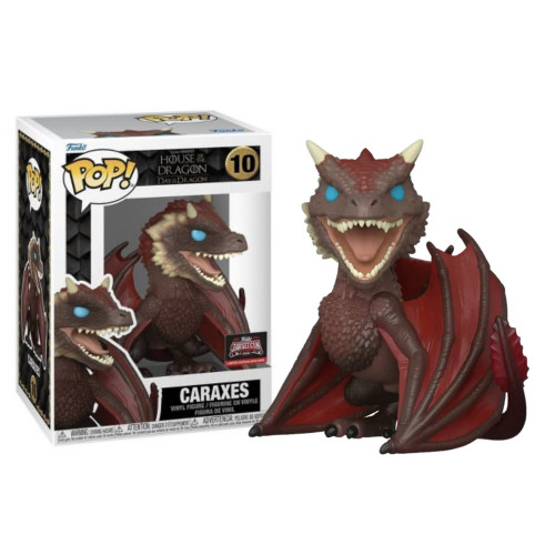 Funko Pop Caraxes Targetcon Exclusive House Of The Dragon #10 - Produto Original