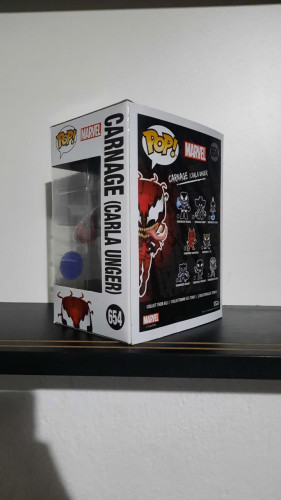 Funko Pop Carnage Carla Unger Pop In A Box - Venomized - #654