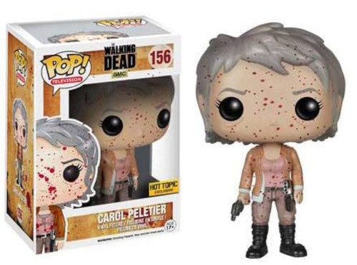 Funko Pop Carol Peletier (Bloody) Hot Topic-The Walking Dead-156