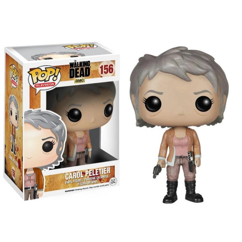 Funko Pop Carol Peletier (caixa com detalhes) The Walking Dead #156 - Produto Original