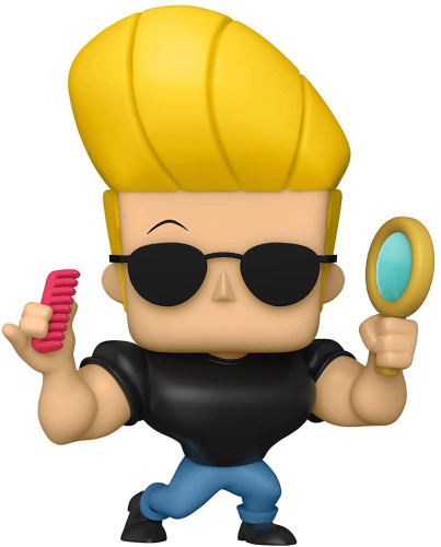 Funko Pop Cartoon Network - Jhonny Bravo (detalhe na mão)-Johnny Bravo-1069
