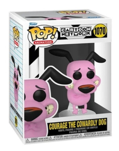 Funko Pop Cartoon Network Courage The Cowardly Dog 1070 - Cartoon Network - #1070