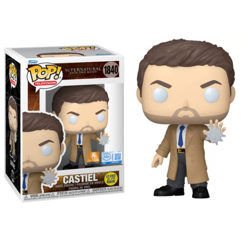 Funko Pop Castiel Glow Toy Temple Exclusive Supernatural #1840 - Produto Original