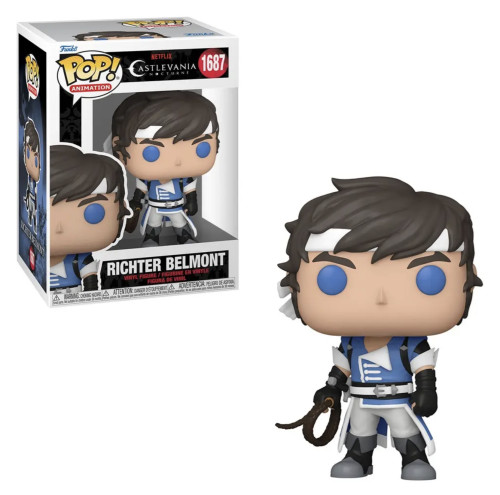 Funko Pop Castlevania 1687 - Richter Belmont Pets #1687 - Produto Original