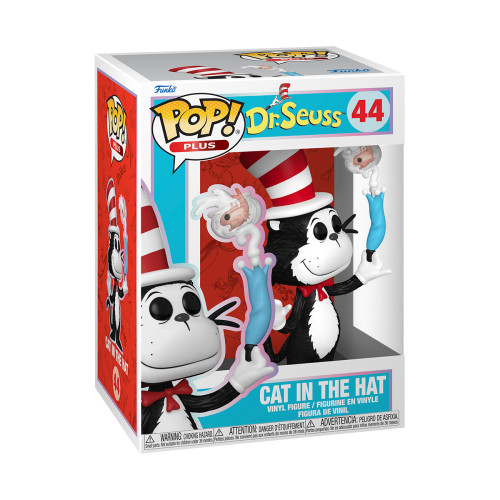 Funko Pop Cat In The Hat Plus Dr. Seuss #44 - Produto Original
