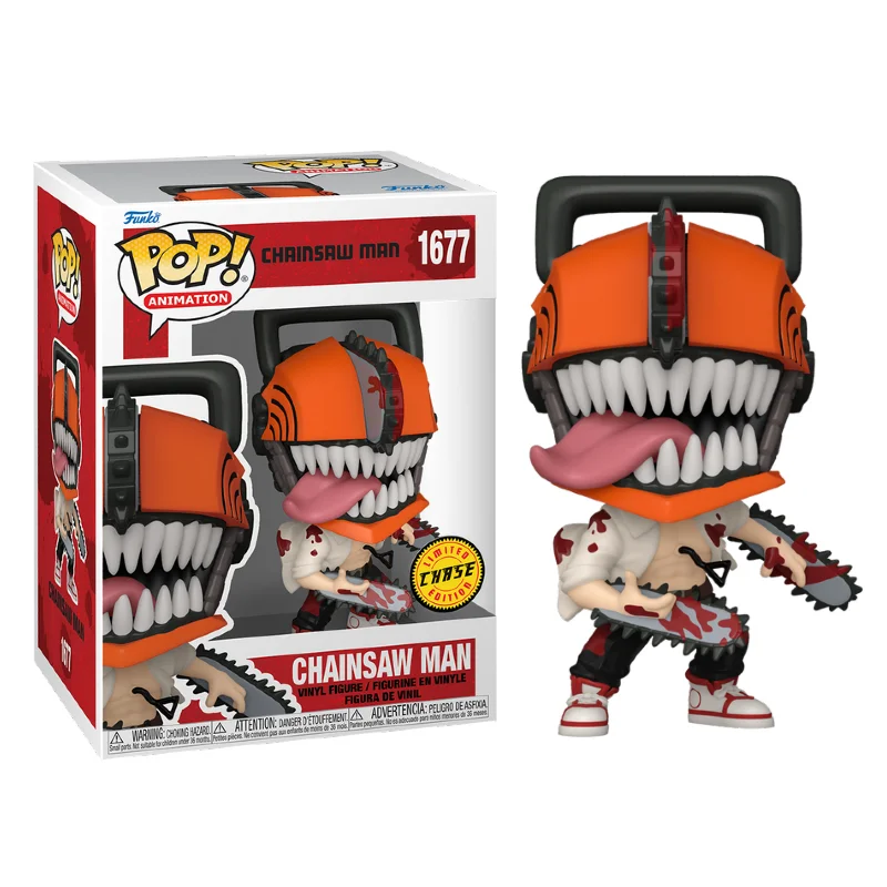 Funko Pop Chainsaw Man Bloody Chase Chainsaw Man #1667 - Produto Original