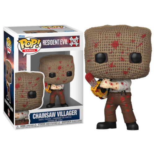 Funko Pop Chainsaw Villager Resident Evil #1292 - Produto Original