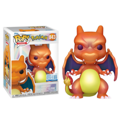 Funko Pop Charizard Pearlscent Exclusive Pokemon #843 - Produto Original