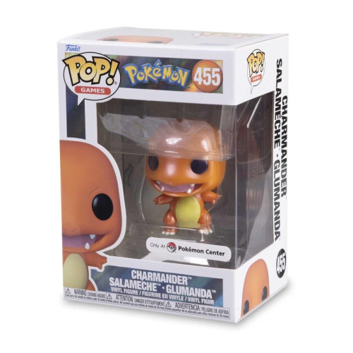 Funko Pop Charmander Pokémon Center Exclusivo Pokemon #455 - Produto Original