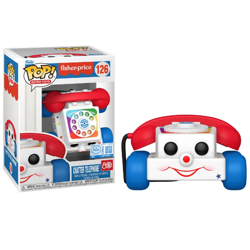 Funko Pop Chatter Telephone Exclusive-Fisher-Price-126