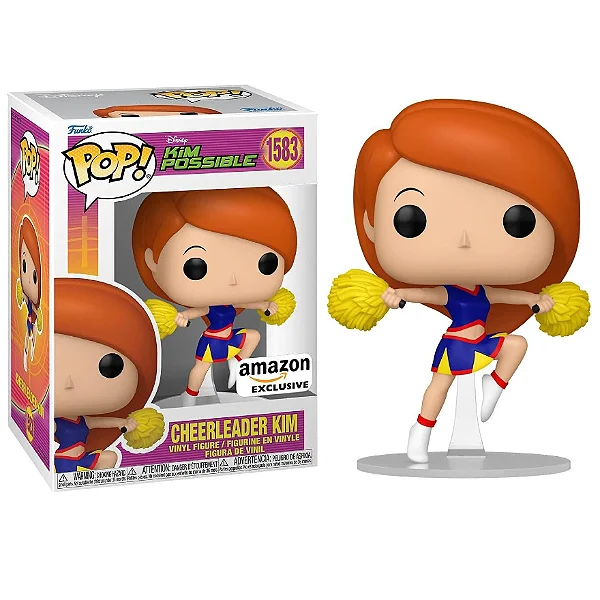 Funko Pop Cheerleader Kim Amazon Exclusive-Disney Kim Possible-1583