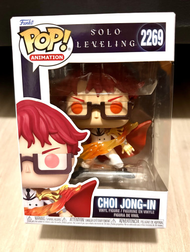 Funko Pop Choi Jong In Solo Leveling #2269 - Produto Original