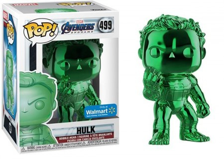 Funko Pop Chrome Hulk (green)-Marvel-499