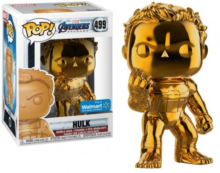 Funko Pop Chrome Hulk (orange)-Marvel-499