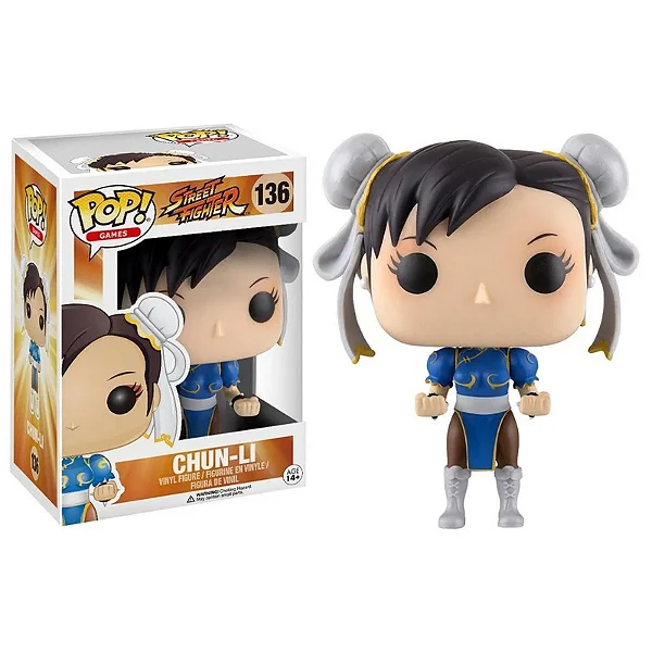 Funko Pop Chun-Li Street Fighter #136 - Produto Original