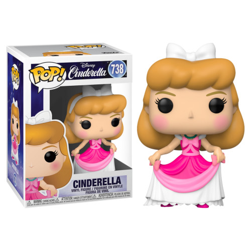 Funko Pop Cinderella ( Pink Dress ) Disney Cinderella #738 - Produto Original
