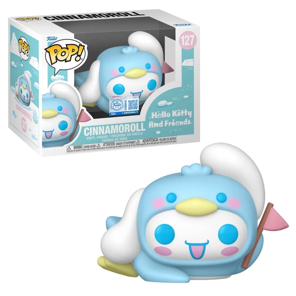 Funko Pop Cinnamoroll Pinguim Exclusivo Hello Kitty And Friends #127 - Produto Original
