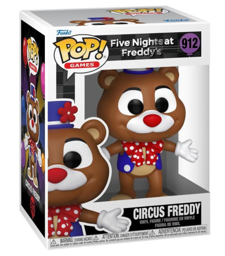  Circus Freddy Five Nights #912 - Produto Original
